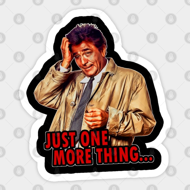 Just One More Thing Sticker by Honocoroko